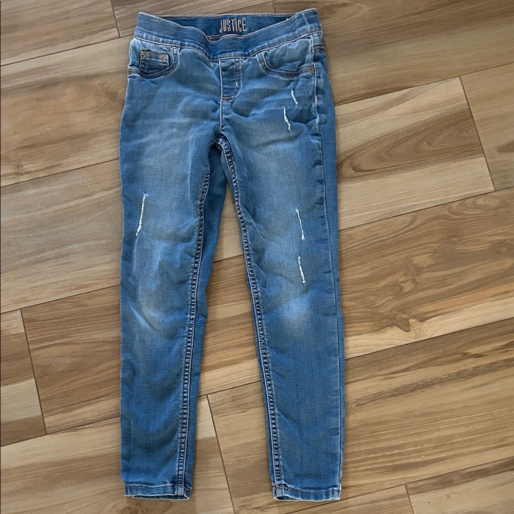 Justice Distressed Skinny Jeans